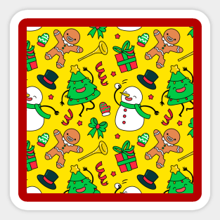 Christmas Tree Funny Sticker